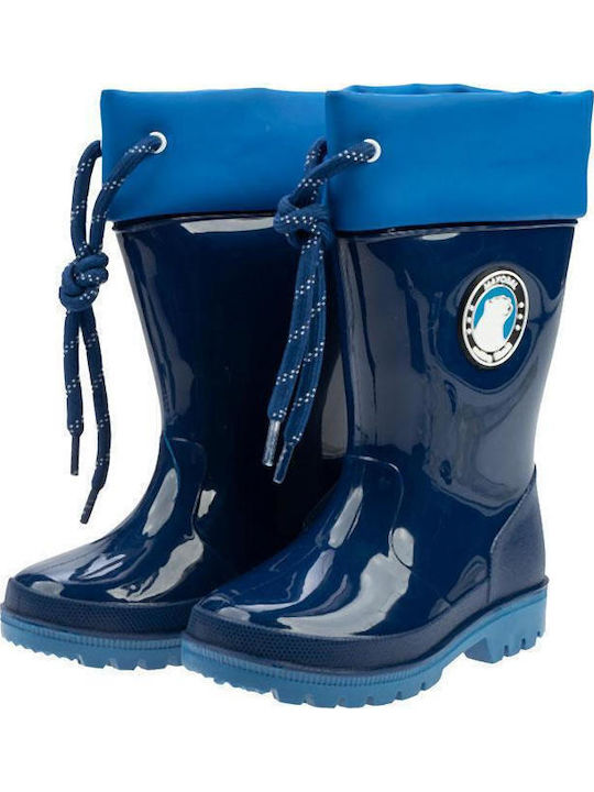 Kids Wellies Navy Blue