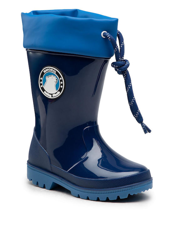 Kids Wellies Navy Blue