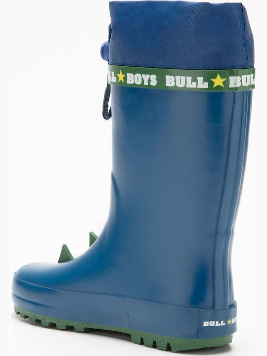 Kids Wellies with Internal Lining Blue