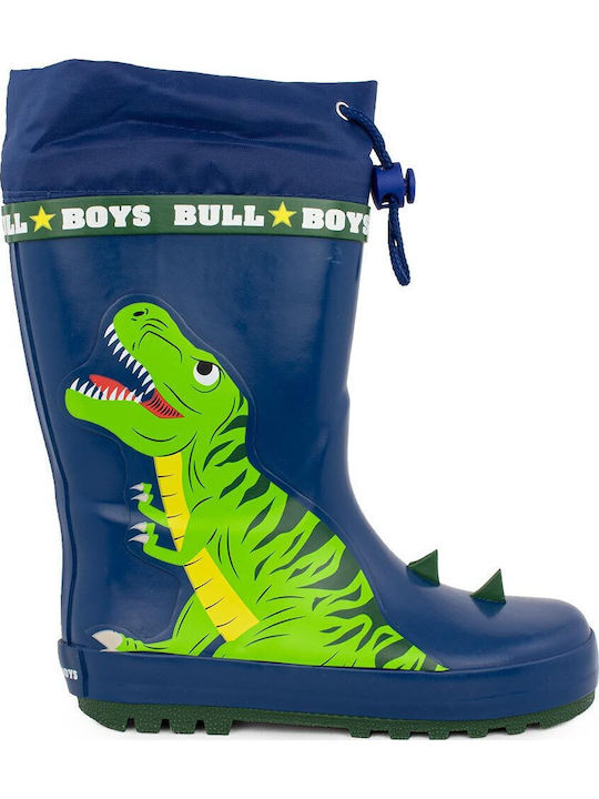 Kids Wellies with Internal Lining Blue