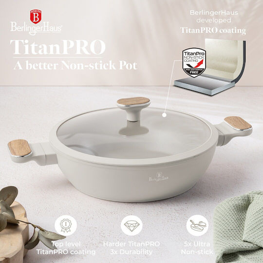Berlinger Haus Sahara Nordic Collection Тиган от Алуминий с Капак 28см