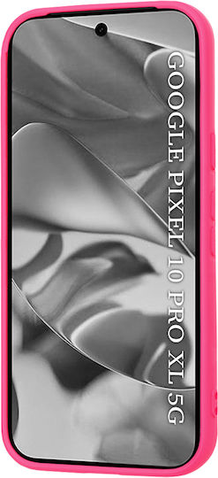 Techsuit Softflex Umschlag Rückseite Silikon Fuchsie (Google Pixel 10 Pro XL)