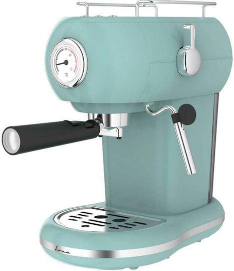 Fram Μηχανή Espresso 1100W Πίεσης 15bar Καφέ FEM-D15RGR