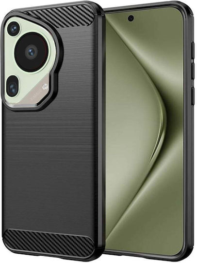 Back Cover Silicon Negru (Huawei Pura 70 Ultra)