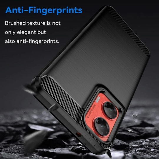 Back Cover Silicon Negru (Moto G55)