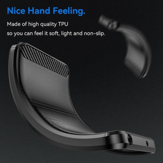 Back Cover Silicon Albastru (Moto G55)