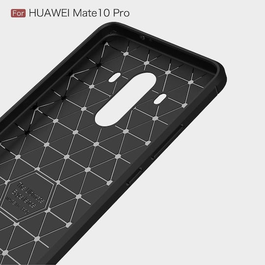 Umschlag Rückseite Silikon Schwarz (Huawei Mate 10 Pro)