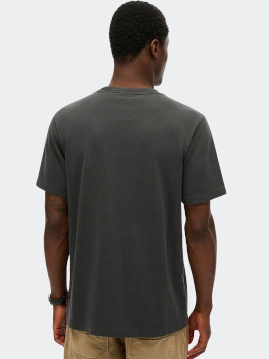 'micro Logo' T-shirt Washed Black