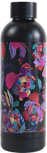 Hallmark Kids Water Bottle Thermos Stainless Steel with Screw Cap Non Spill SS 530ml