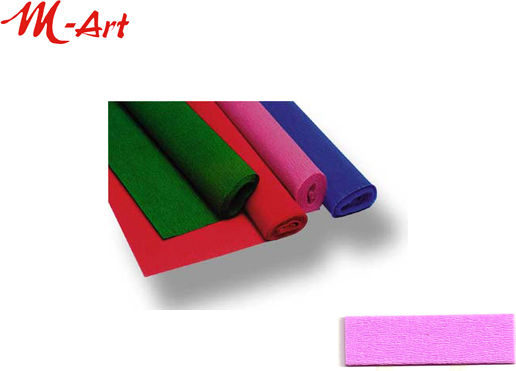 Krepppapier für Bastelarbeiten 50x250 Hellrosa