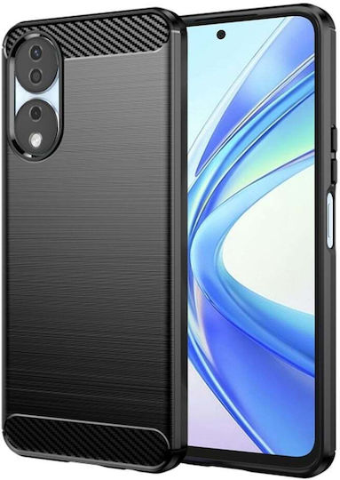 Back Cover Σιλικόνης Μαύρο (Honor 90 Smart)
