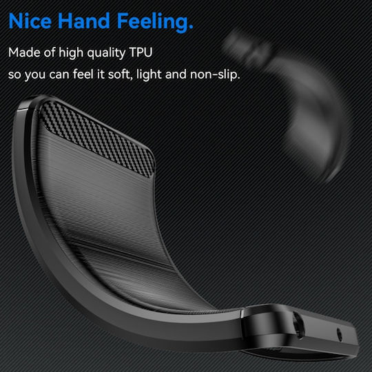 Back Cover Silicon Negru (Nothing Phone 1)