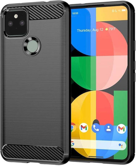 Back Cover Σιλικόνης Μαύρο (Google Pixel 5)