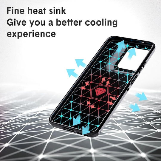 Back Cover Silicon Negru (Moto G15)