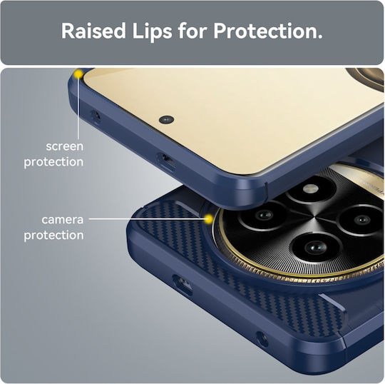 Задна корица Силикон Син (Xiaomi 13 ProRealme 13 Pro / 13 Pro+)