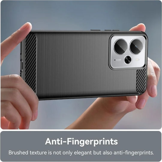 Back Cover Silicon Negru (Realme 14T)