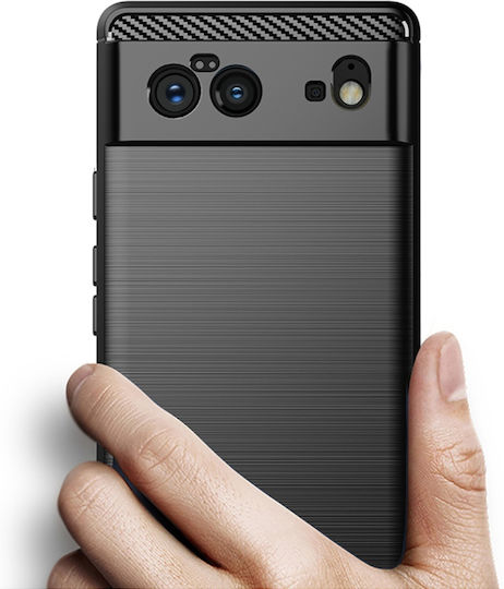 Back Cover Σιλικόνης Μαύρο (Google Pixel 6)