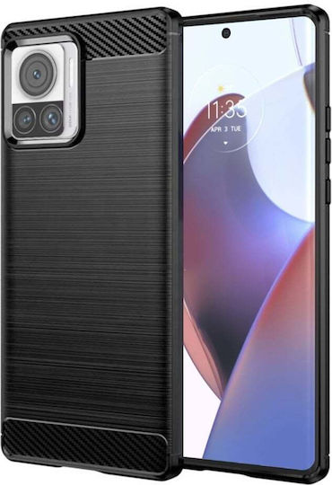 Back Cover Σιλικόνης Μαύρο (Motorola Edge 30 Ultra)