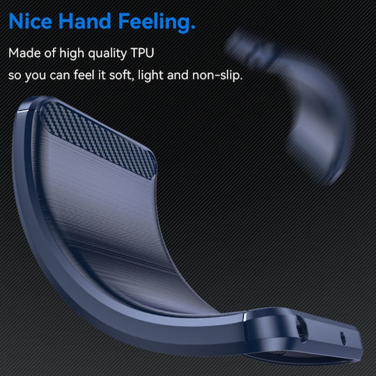 Back Cover Silicon Albastru (Nothing Phone 1)