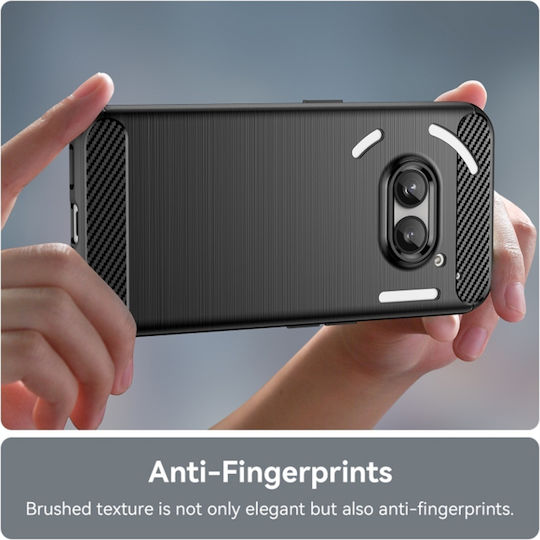 Back Cover Silicon Negru (Nothing Phone 2a / 2a Plus)