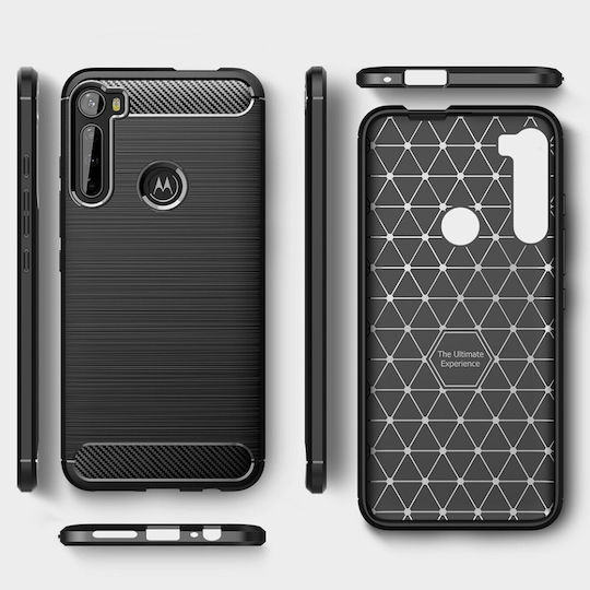Back Cover Silicone Black (Motorola One Fusion Plus )