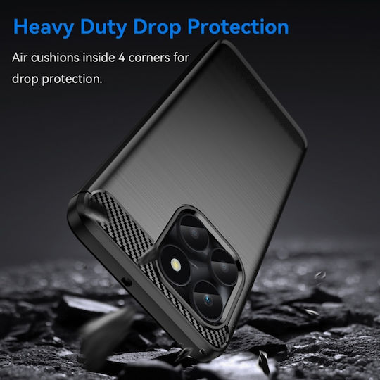 Back Cover Silicone Black (Honor X6a)