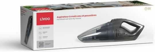 Livoo Rechargeable Car Handheld Vacuum 12V 70W Grey