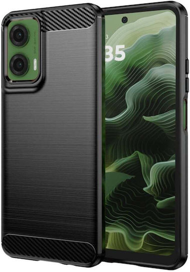 Back Cover Σιλικόνης Μαύρο (Moto G35)