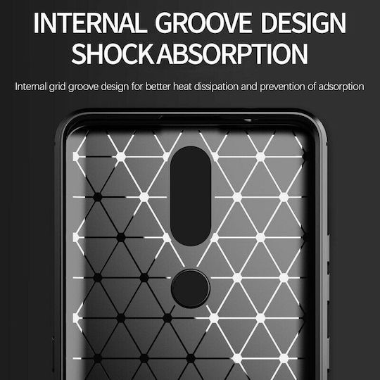 Задна корица Силикон Черен (Nokia 2.4)