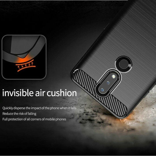 Задна корица Силикон Черен (Nokia 2.4)