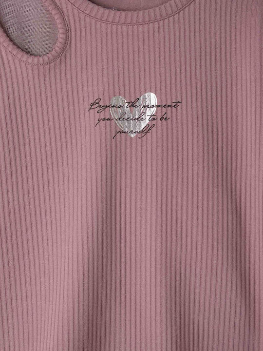 Kids' Shirt Long Sleeve Purple