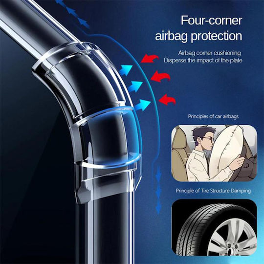Techsuit Stoßstange Silikon Transparent (Galaxy S25 FE)