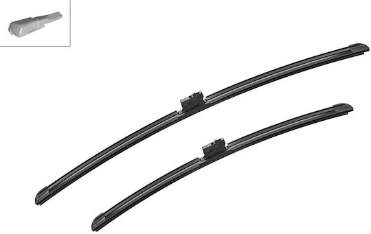 Bosch Aerotwin A204S Front Set Car Wiper Blades 600mm/475mm Universal Mercedes-Benz A Class / GLA / CLA Class