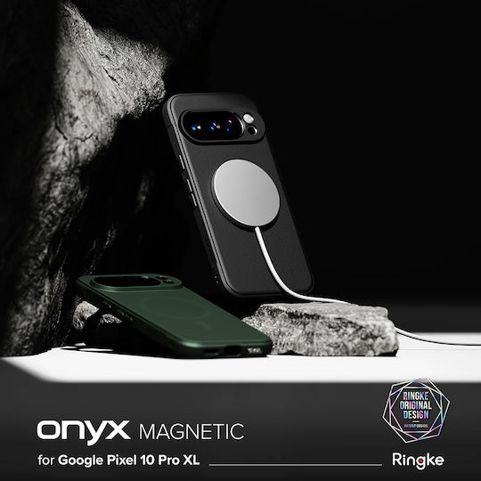 Ringke Onyx MagSafe Umschlag Rückseite Silikon Schwarz (Google Pixel 10 Pro XL)