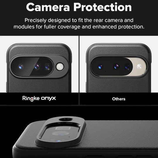 Ringke Onyx Magsafe Back Cover Σιλικόνης Μαύρο (Google Pixel 10)