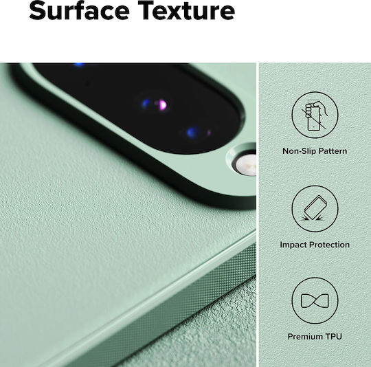Ringke Back Cover Σιλικόνης Πράσινο (Google Pixel 10 / 10 Pro)
