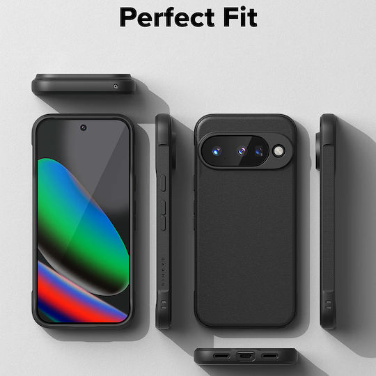 Ringke Umschlag Rückseite Silikon Schwarz (Google Pixel 10 / 10 Pro)