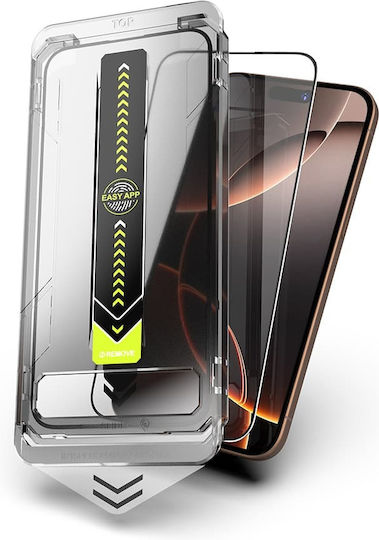 Techsuit Tempered Glass Negru (iPhone 11 Pro Max)