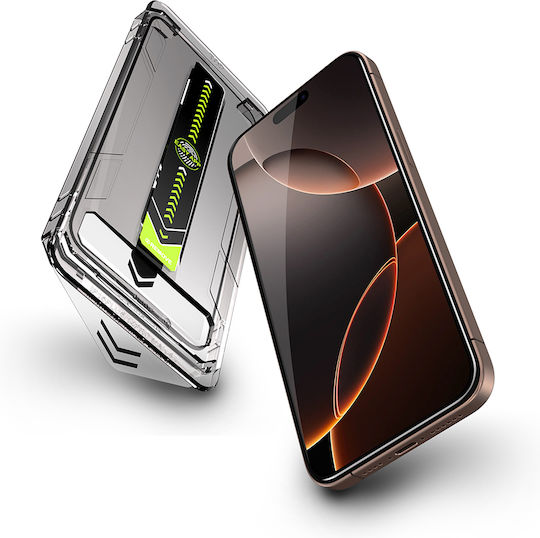 Techsuit Tempered Glass Negru (iPhone 11 Pro Max)