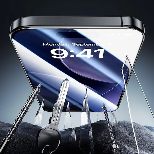 ESR Armorite Privatsphäre Displayschutzfolie 3Stück Schwarz (iPhone 17 Pro Max / iPhone 17 Pro / iPhone 16 Pro Max)