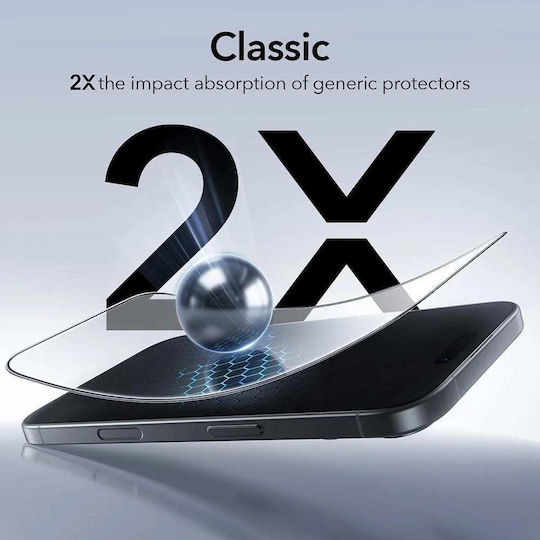 ESR UltraFit Tempered Glass 3τμχ (iPhone Air)