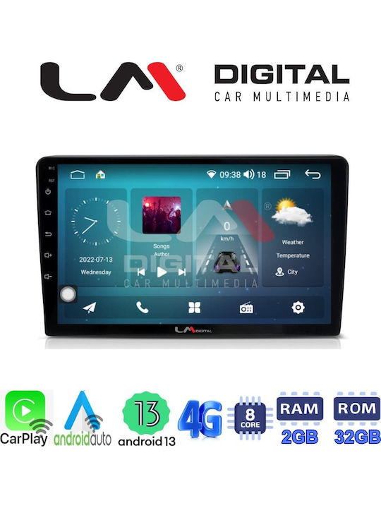 LM Digital Car Audio System for Ford Focus / Mondeo / Galaxy / S-Max 2006 > 2015 (Bluetooth/USB/WiFi/GPS/Apple-Carplay/Android-Auto)
