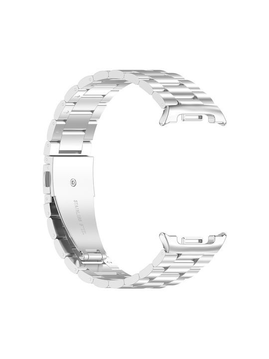 Techsuit Strap Stainless Steel Silver (Samsung Galaxy Watch8, Watch8 Classic)