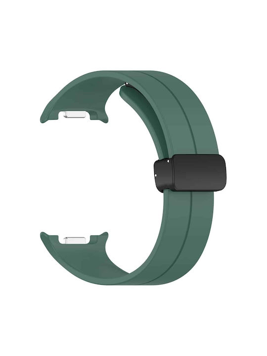 Techsuit Λουράκι Σιλικόνης Πράσινο (Samsung Galaxy Watch8, Watch8 Classic)