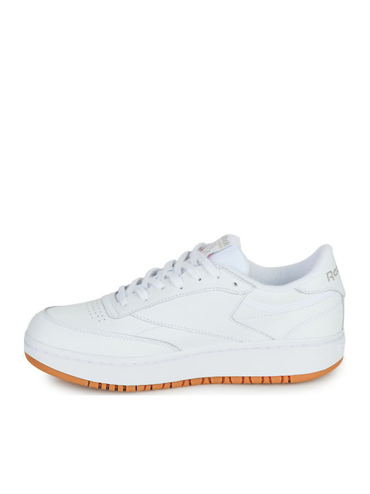 Club C Double Chunky Sneakers White