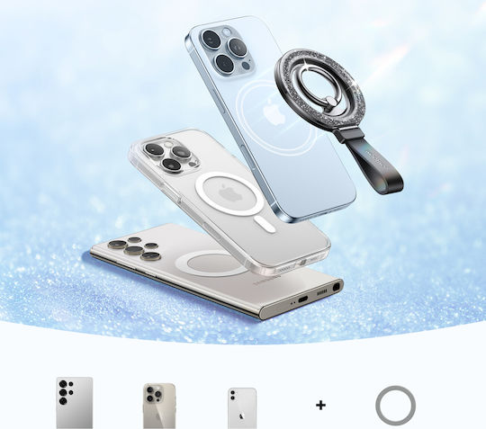 Joyroom JR-ZS425 Ring Holder Κινητού σε Μαύρο χρώμα