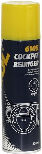 Mannol Cockpit-Reiniger Citron Καθαριστικό και Προστατευτικό Σπρέι για Ταμπλό Αυτοκινήτου με Άρωμα Λεμόνι 650ml