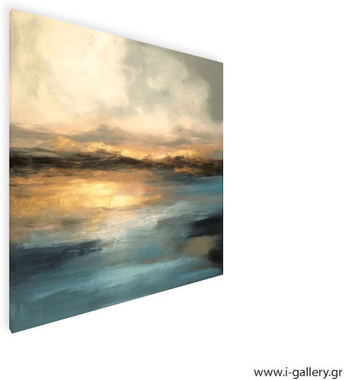 Πίνακας Ζωγραφικής Καμβά Summer Sunset View 80x80 Cm