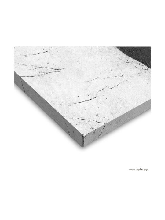 Canvas Painting Creation Adam Michelangelo Threefold Offer Triptych 100x70 Cm 3 Pieces 33x70cm