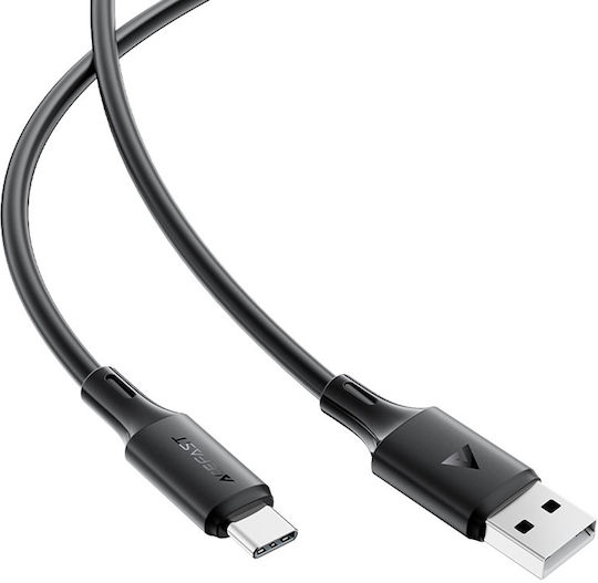 Hoco USB 2.0 Kabel USB-C männlich - USB-A 18W Schwarz 1.2m (C17-04)